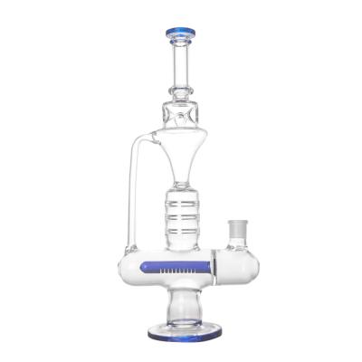 China Cawonderland 44cm Silicone Bubbler Water Pipe For Smoking Tobacco for sale