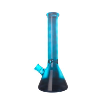 China High Borosilicate Glass Beaker Bong 14 Inches Height Fine Filtration for sale