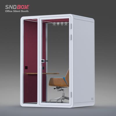 China Adjustable (height) Soundproof & sustainable privacy pods for the modern workspace for sale