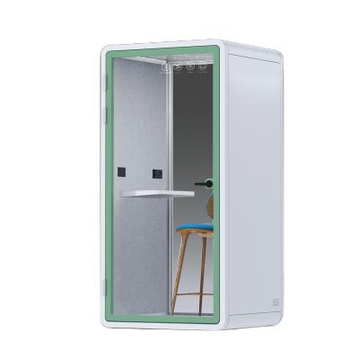 China Adjustable (height) Customized Pods Public Office Phone Booth Privacy Meeting School Study Soundproof Booth for sale