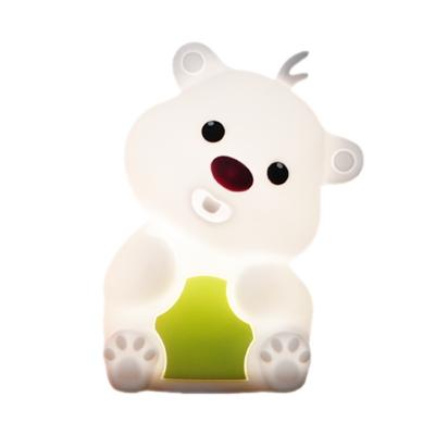 China Silicone nachtlicht Pat met slaap sfeer licht creatief speelgoed feestelijk decoratief licht kinderdag kerstcadeau Te koop