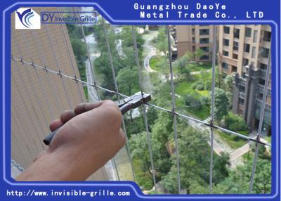 China Wohnfenster-unsichtbarer Grill-einfache Installation mit langer Nutzungsdauer zu verkaufen