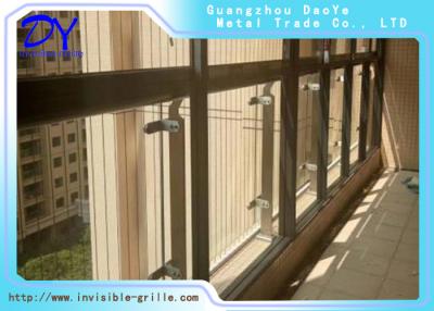 Chine gril de sécurité de balcon de terrasse de fil de l'acier inoxydable 304 7x7 à vendre