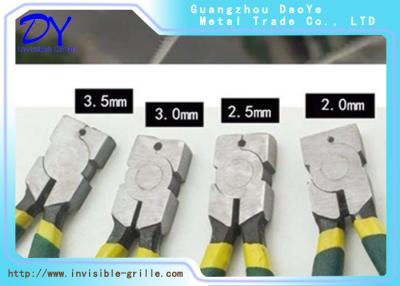 중국 316 보이지 않는 그릴 액세서리 2.0mm 크로스 클립 플라이어 판매용