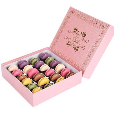 China Chinese Factory Best Sale Chocolate Desserts Sweets Cupcakes Macarons Box Biodegradable for sale