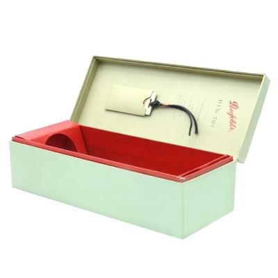 China Recycled Materials Luxury Custom Wine Boxes Wine Gifts Boxes Whiskey Packaging Box for sale