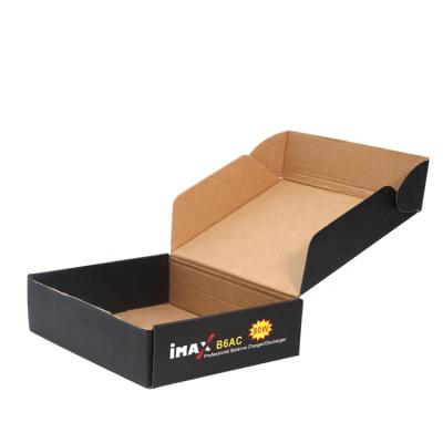 China Low MOQ Shenzhen Aircraft Shape Cardboard Paper Packaging Box From Factory Biodegradable For Balance Charger for sale