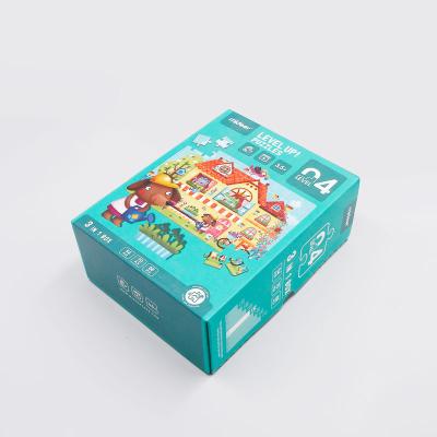 China Custom Wholesale Biodegradable Puzzle Board Puzzles Box Brain Teaser Puzzle Packaging Game Boxes for sale