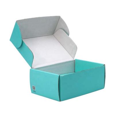 China Recycled materials shenzhen jiaxincheng customized luxury corrugated fordable airplane packing box for sale