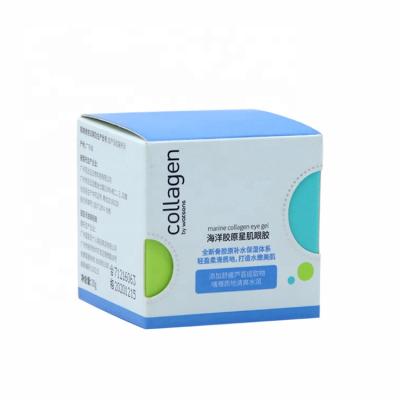 China Wholesale Recycled High Quality Eye Cream Full Color Cream Folding Materials Factory Small Box Customized Customized Paper Packaging for sale