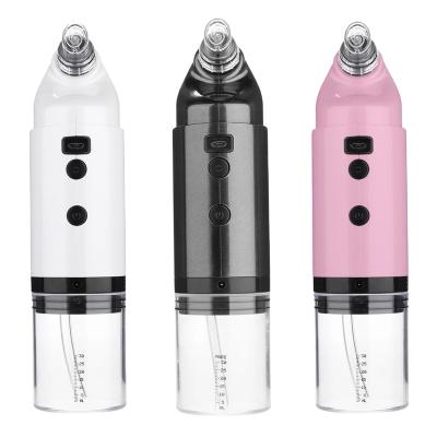 China Acne Treatment LED Light Blackhead Small Bubble Blackhead Remover Pore Liquid Vacuum Cleaner Water Machine Black Head Removal Lot for sale