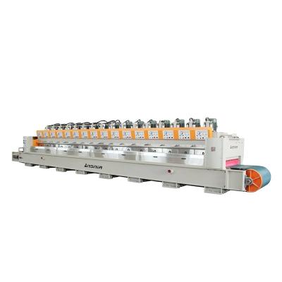 China High Efficiency Basair Slab Edge Polishing Line Polishing Machine With Fickert Head For Ceramic/Porcelain In China Polangiz Poleringsmaskin for sale