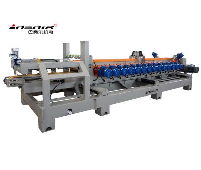 China Full Automatic 16+1 Ceramic Tile Factory Adjusting And Chamfering Machine For Ceramic Tile Production Line for sale