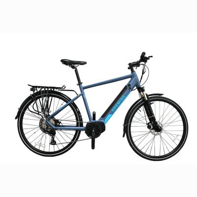 China MI Cross-country Motor 500w 36v 10ah Drive Mauntain Electric Bike 700C Aluminum Frame Electric Mountain Bike for sale