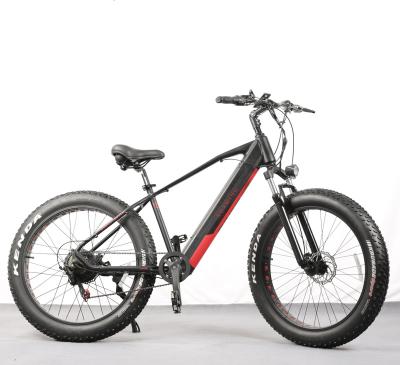 China Latest design aluminum alloy aluminum alloy snow bike electric bicycle high power 36v 500w 10ah 7speed fat tire for sale