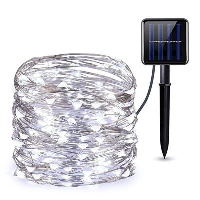 China Indoor or Outdoor Outdoor Waterproof Christmas Solar Panel LED String Light High Output Wedding for sale