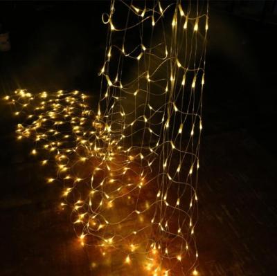 China Commercial Use Festival Xmas Party Wedding Christmas Lights Outdoor Holiday Decoration Net Mesh Lighting for sale