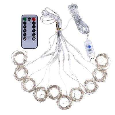 China 5M 10m Waterproof Remote Control 8 Mode LED Timer LED Copper Wire Preferred Indoor Or Outdoor Battery Operated Light for sale