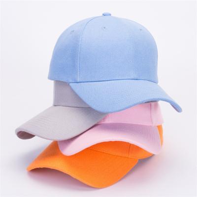 China COMMON Wholesale Spring Summer Hats Baseball Cap Solid Color Custom Embroidery for sale