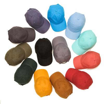 China Wholesale COMMON Wholesale Multi Color 6 Panel Blank Cotton Unisex Custom Baseball Cap for sale