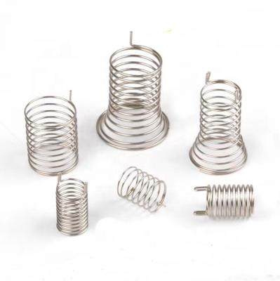 China High Quality Nickel Plated Spring Contact Sensor Coil Spring Customized Switch Button Spring for sale