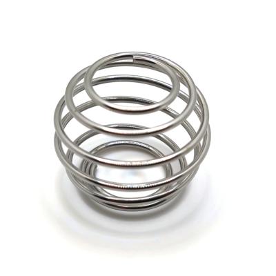 China Wholesale Spiral Ball High Quality 304 Stainless Steel 55mm Thread Protein Beater Shaker Mixing Ball for sale