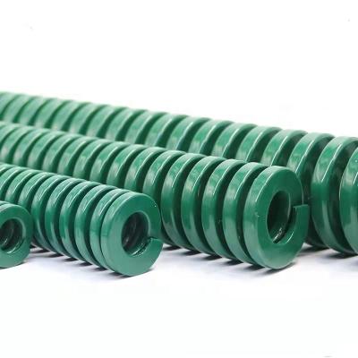 China High Quality Heavy Load TH/SWH JIS Spiral Mold Spring Green Die Spring Mold Die Spring for sale