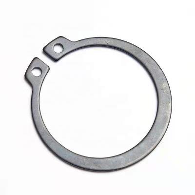 China Slot For High Quality Steel Shaft DIN471 65Mn Spring Phosphated Seal Circlip External Breaking Circlip for sale