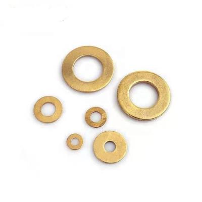 China Slot OEM Laser Cutting High Precision Brass Flat Gasket Customized Ultra Thin 0.01mm Sealing Gaskets for sale