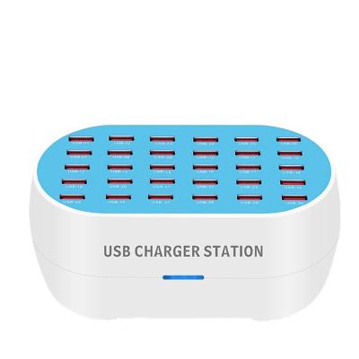 China 30ports Mobile Cell Phone Portable USB Charger Station 160W Multi Fast Charging And USB Port Power Stations For Laptop Camera Phone for sale