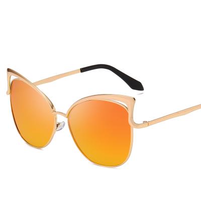 China 20 Years OEM Experience Design Newest Shading Lenses Cateye Sun Custom Logo Sunglasses for sale