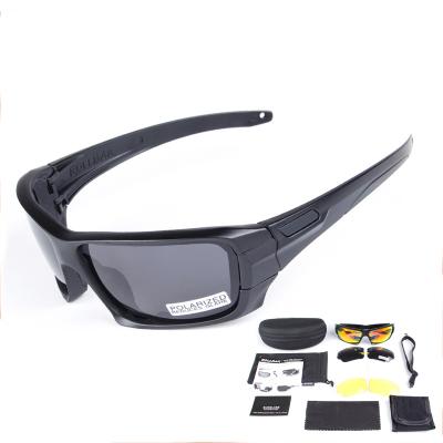 China Light Weight Polarized UV400 Sunglasses Military Shockproof Tactical Eyewear Sports Glass Glass Night Vision Goggles for sale