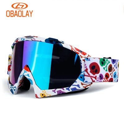 China OEM Polarized Motocross Goggles Custom Tie Down Logo Sunglasses Road Bike Glasses 100% Motorcycle Lenses for sale