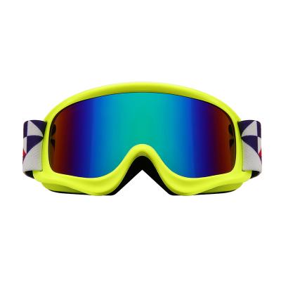 China Wholesale Custom Ski Snow Ski For Kid Eyewear Trade Best Wind Proof Anti Fog Glass Goggles for sale