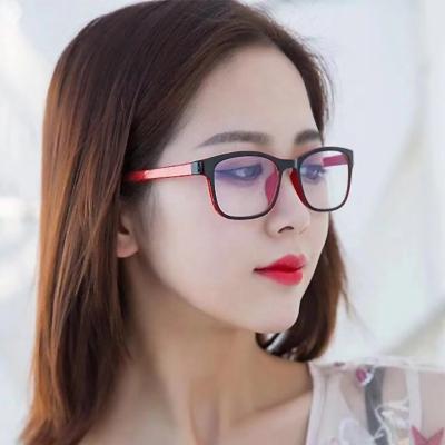 China Retro Fashion Comfortable Blue Light Blocking Glass Eyewear Unisex Classic Black Frame for sale