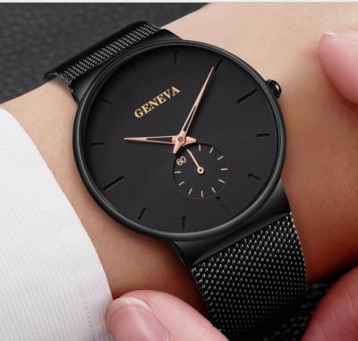 China 2021 Luminous Men Fashion Quartz Stainless Steel Wristwatch Business Waterproof Watches Men Wrist Clock Relogio Masculino for sale