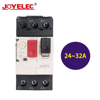 China Motor Starter GV2-ME32C 24-32A Motor Protector Circuit Breaker Switch GV2ME32C GV2 Series 3P GV2-ME32C 24-32A for sale