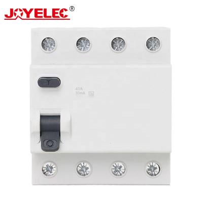 China China Supplier ID 2P 4P RCCB Current Circuit Breakerc Earth Leakage Circuit Breaker Magnetic Residual AC ELCB MCB 6KA for sale