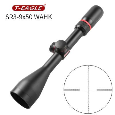 China Aluminum Alloy T-EAGLE SR 3-9X50With One HK Sight Optics Air Rifle Scope Compact Rifle Square For Hunting Scopes With Rail Mounts for sale