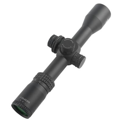 China Hot Selling Alloy T-Eagle AR 2-12X40 SFIR Hunting Riflescope .308 PCP Pneumatic Gun Aluminum Tactical Riflescope for sale