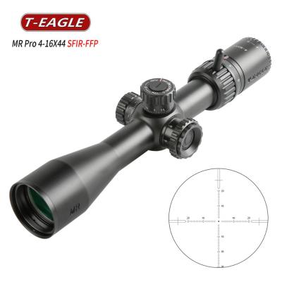 China Wholesale MR PRO 4-16X44 Aluminum Alloy SPOT T-EAGLE SFIR FFP Hunting Tactical Riflescope Sniper Gun Accessories For PCP Pneumatic Pistol for sale