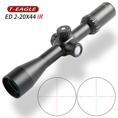 China Wholesale MR 2-20X44 Aluminum Alloy Spot T-EAGLE SFIR Hunting Optical Sight Sniper Gun Accessories Tactical Riflescope For PCP Ar15 Air Gun for sale