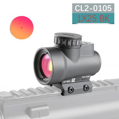 China Holographic Red Dot Sight Reflex 1x25 Riflescope Gun Adjustable Scope CL2-0105 Aluminum Alloy Hunting Tactical Optics Riflescope for sale