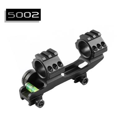 China TEAGLE 5002 25.4/30mm aluminum alloy mount ring with Riflescope 20mm level picatinny rail instrument high low profile for hunting for sale