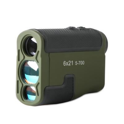 China Fogproof Digital 6X21 700M Monocular Telescope trena Laser Rangefinders Waterproof Shockproof Distance Meter Hunting Golf Laser Rangefinder Tape Measure for sale