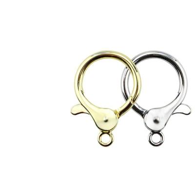 China Retail industry factory direct sale color logo handbag lobster clasp lanyard hook for luggage bag hook metal key chain for sale