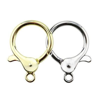 China Retail industry factory supply hardware accessories lobster clasp lanyard zinc alloy hook for luggage bag hook metal key chain for sale