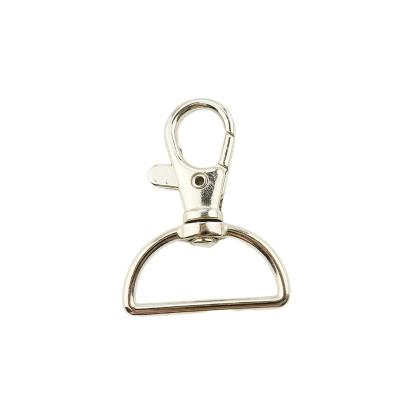 China Retail Industry Factory Hardware Wholesale Accessories Dog Buckle Zinc Alloy For Luggage Bag Hook Metal Key Chain for sale