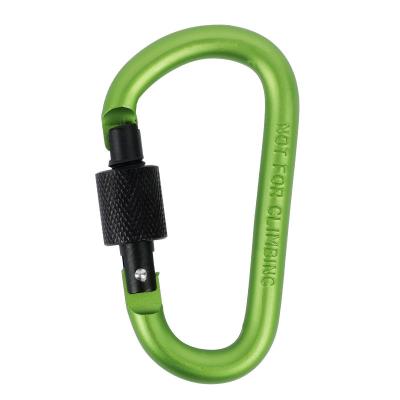 China High Quality Custom Lightweight Factory Mini Spring Hook Aluminum Alloy Carabiner Clip For Key Chain Bags And Suitcases for sale