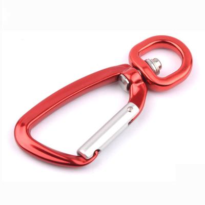 China Best Mining Sales Promotion Retractable D-Ring Carabiner Snap Hook With Swivel Carabiner For Dog Leash Accessories for sale